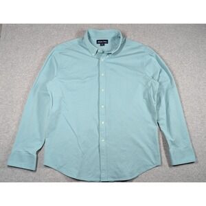 Mizzen +‎ Main Men Shirt XXL Trim Button Down Long Sleeve Collared Work Casual